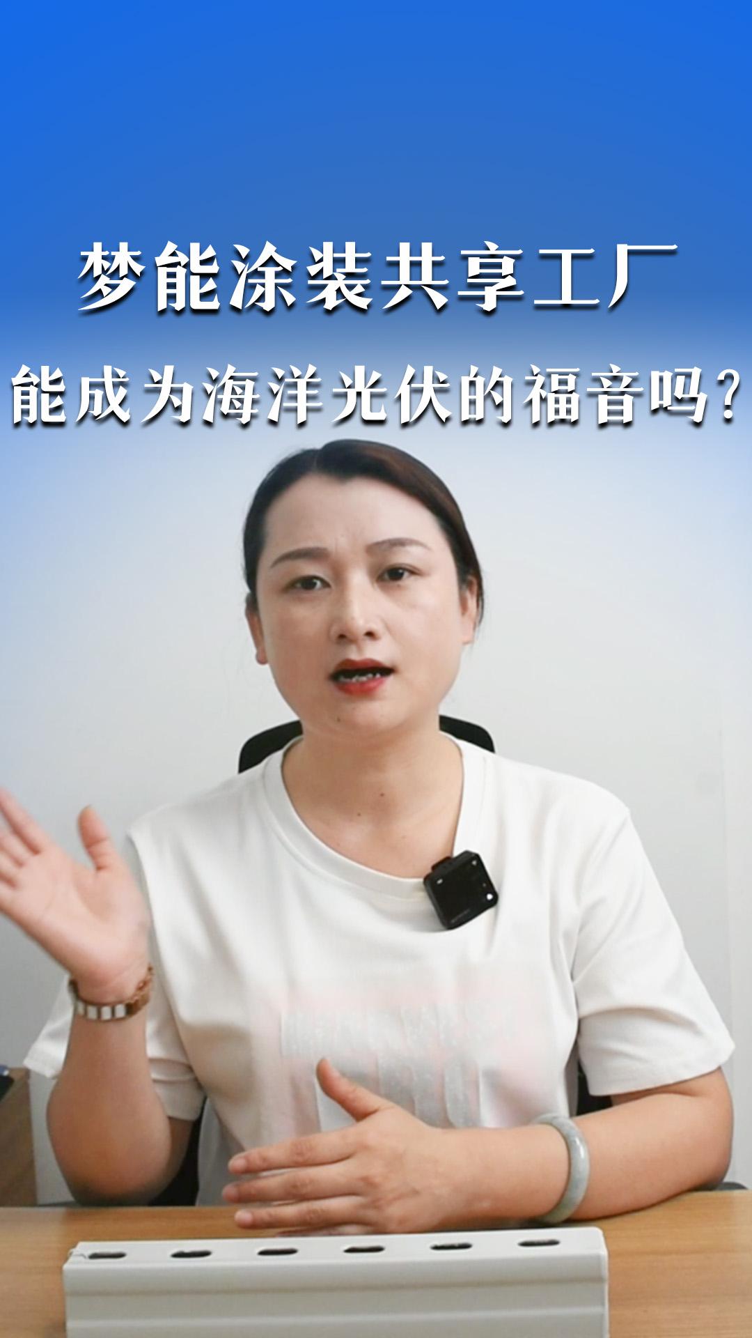 梦能涂装共享工厂是否能成为海洋光伏的福音