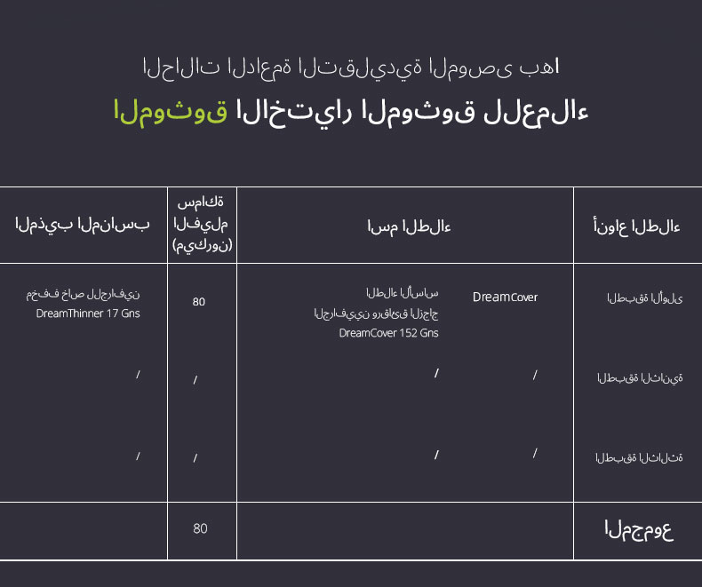 برايمر جرافين مع رقائق الزجاج